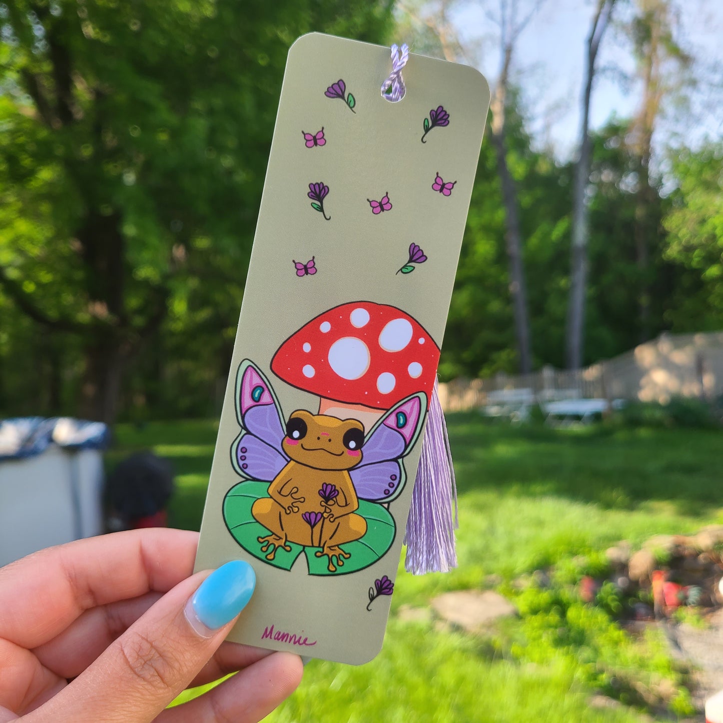Fairy Frog Bookmark