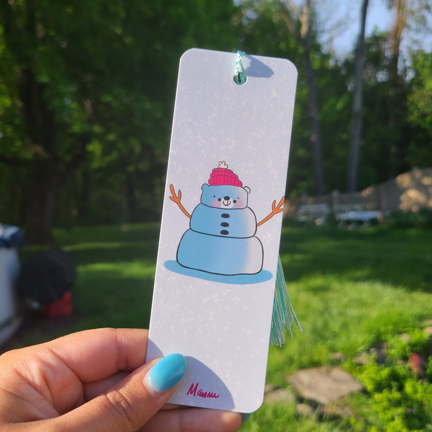 Snow Bear Bookmark