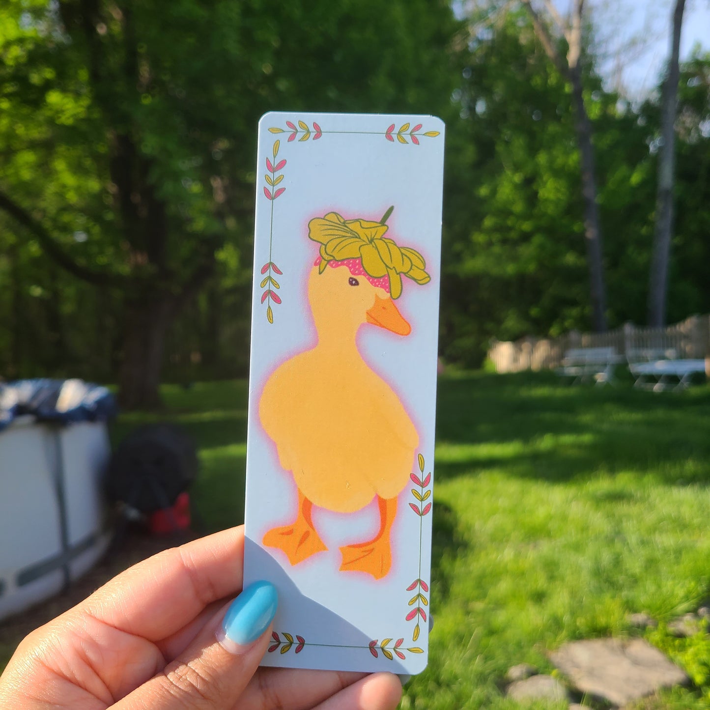 Duck Bookmark