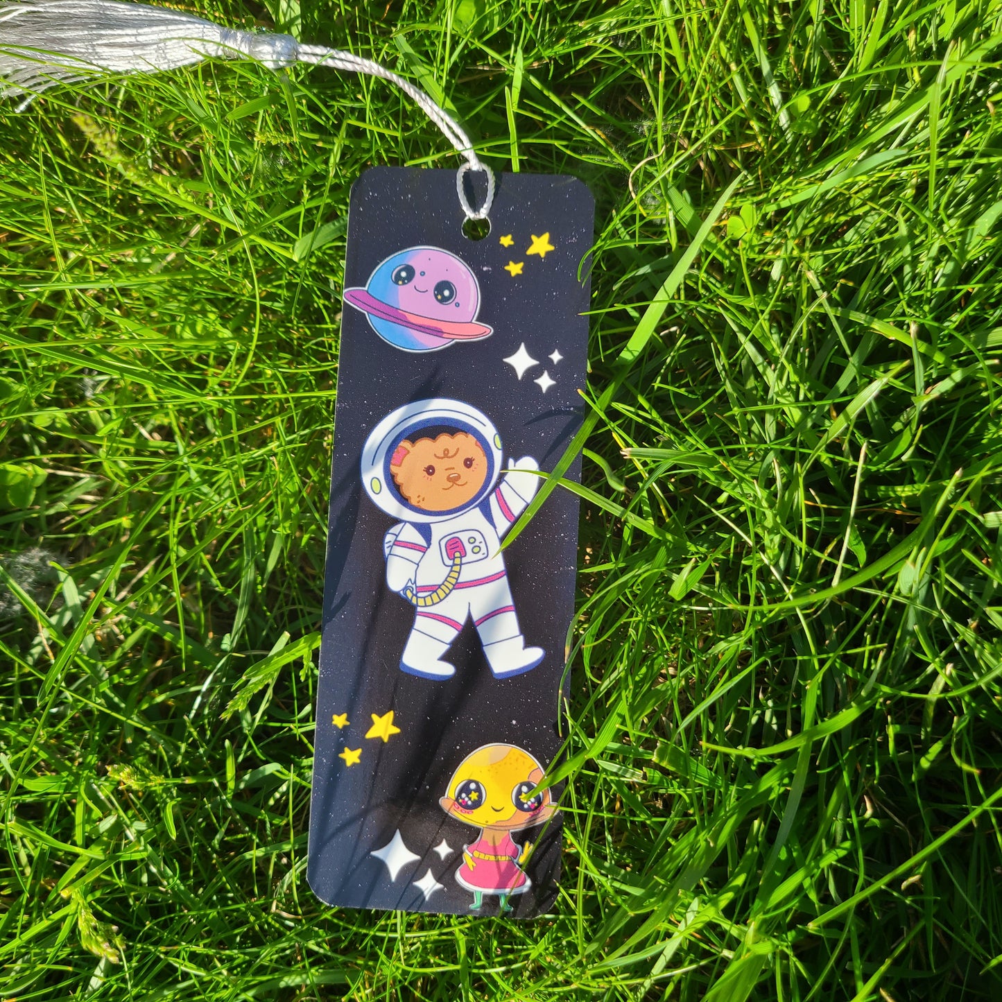 Friends in Space Bookmark