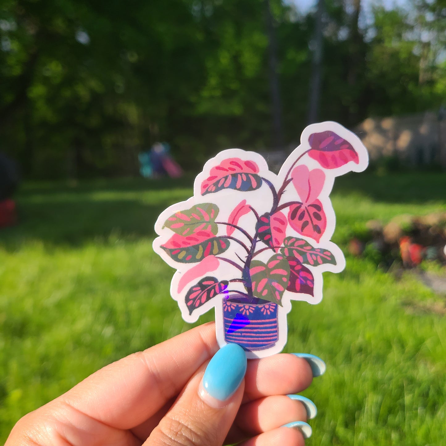 Plant In Pot Sticker