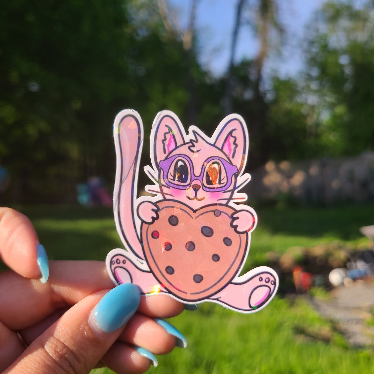 Cookie Cat Sticker
