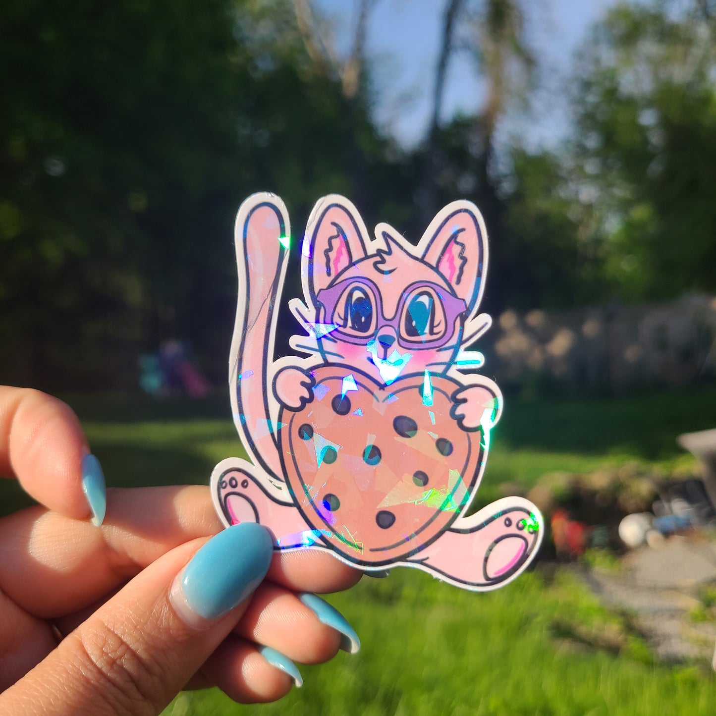 Cookie Cat Sticker
