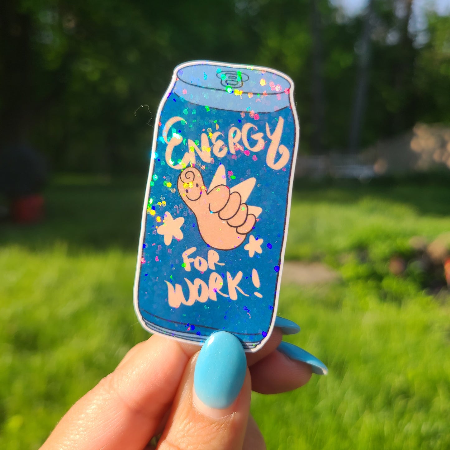 Energy for Work Sticker