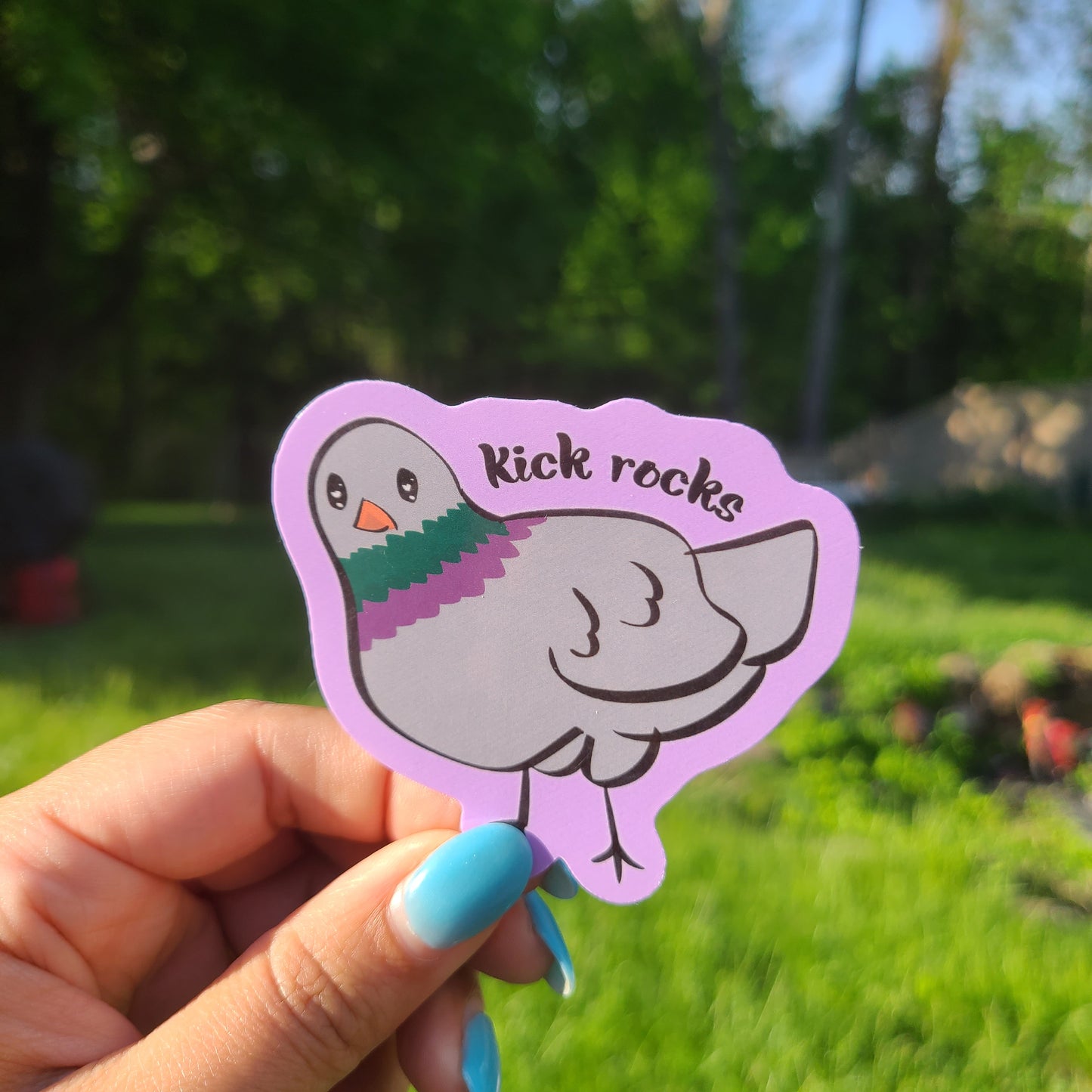 Kick Rocks Sticker