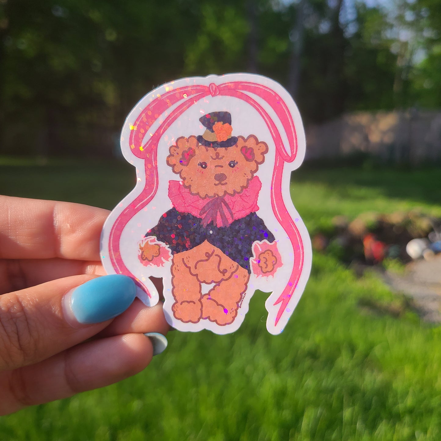 Vintage Bear Sticker