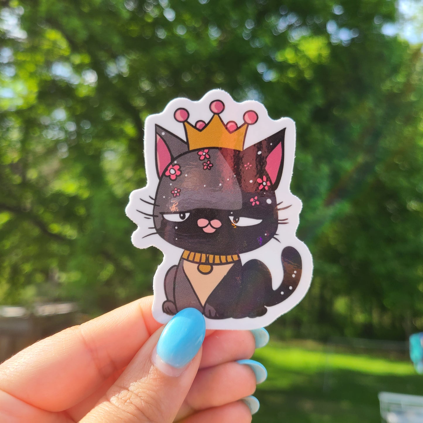 Grumpy Cat Princess Sticker