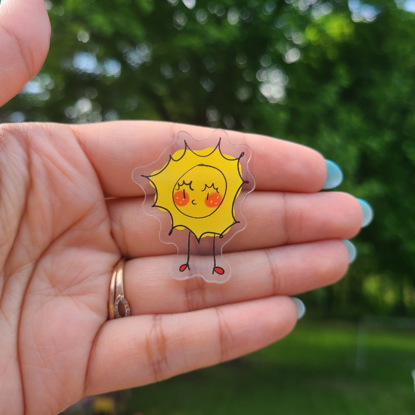 Lady Shine - Kawaii Acrylic Pin
