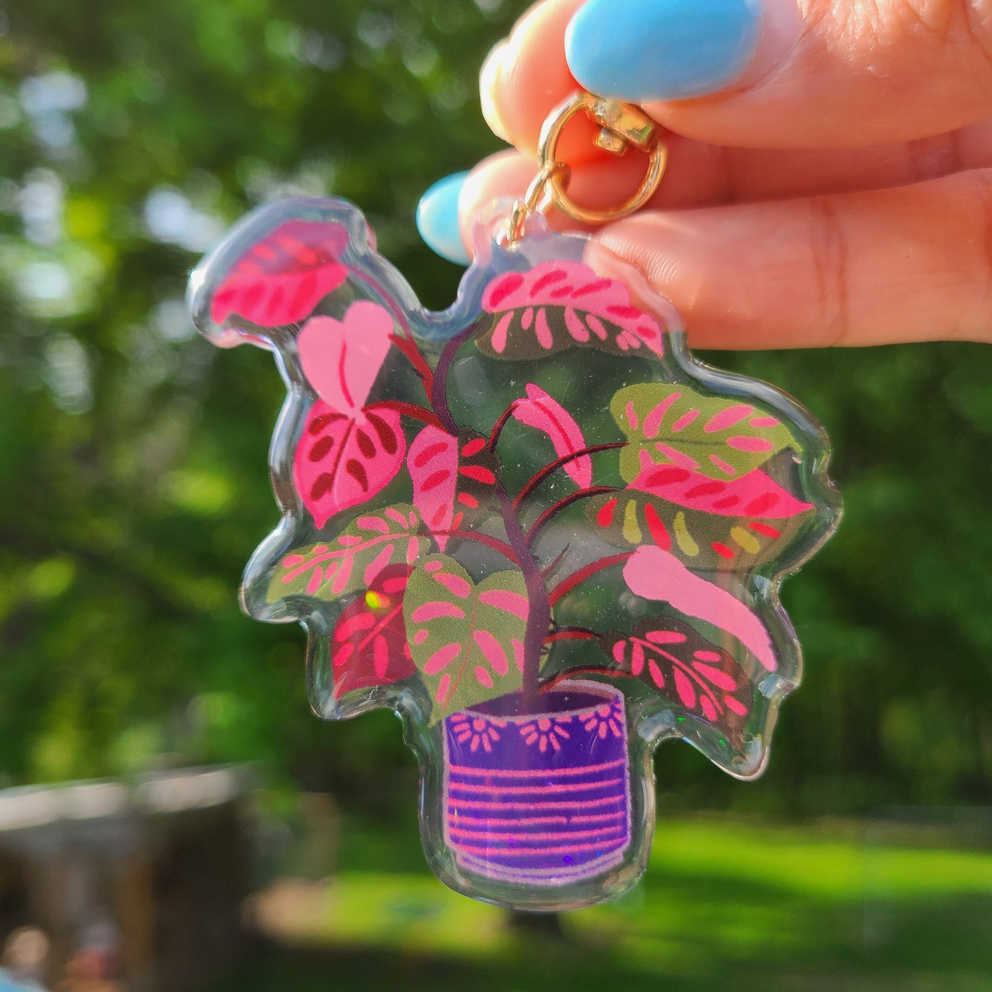 Plant Keychain