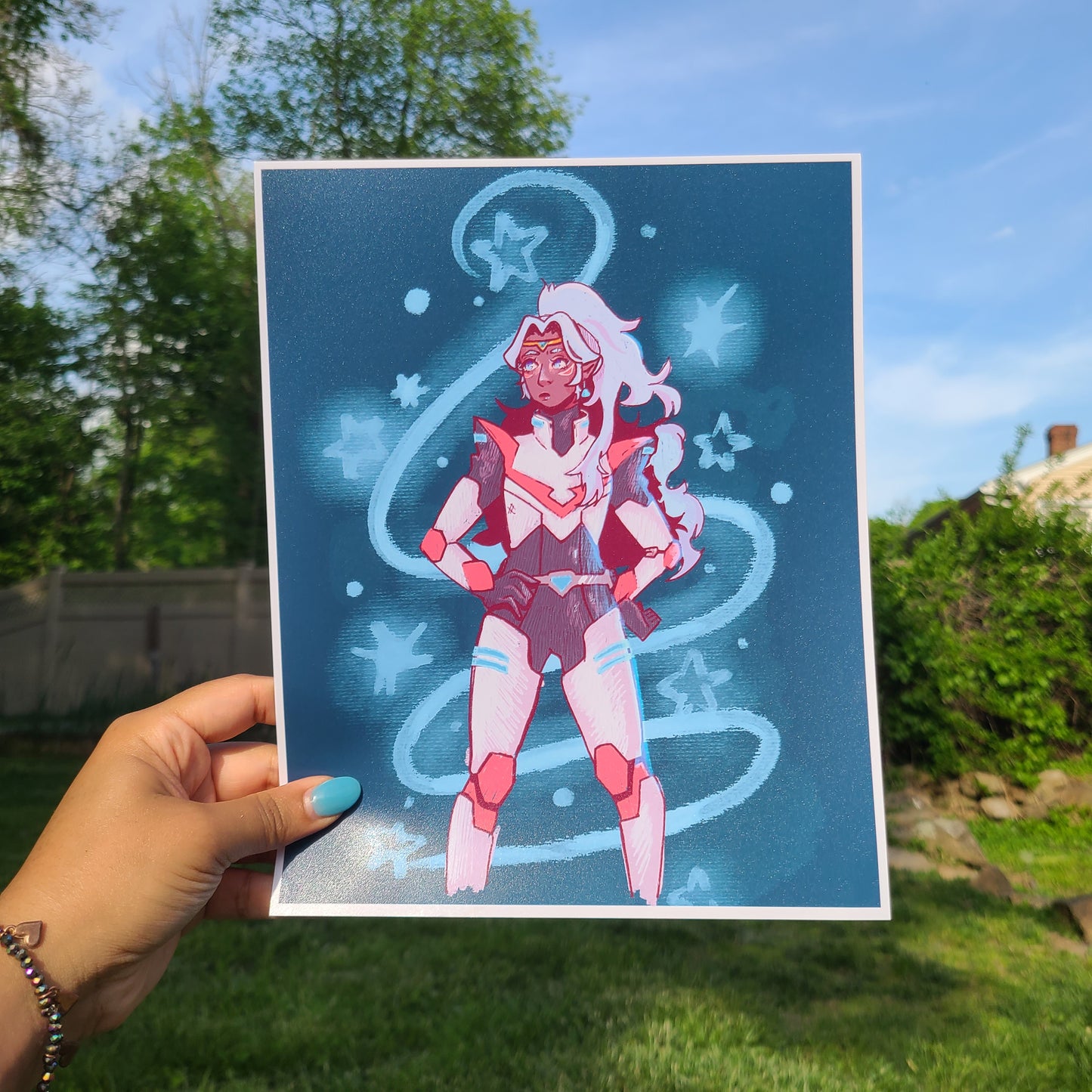 Voltron Princess Allura Print 8x10