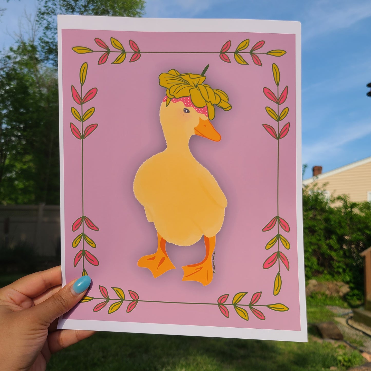 Duck 8x10 Print