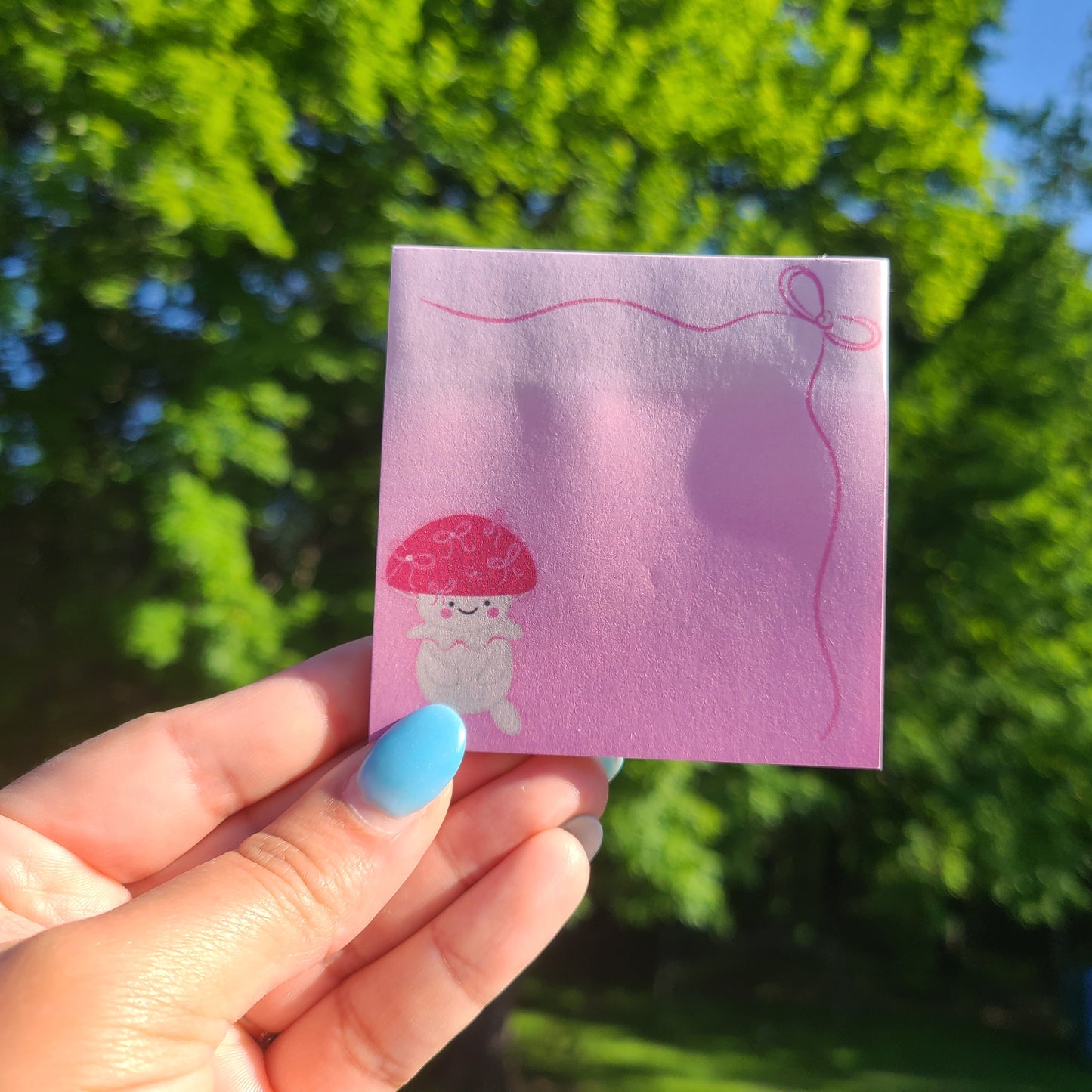 Mushroom Sticky Notes