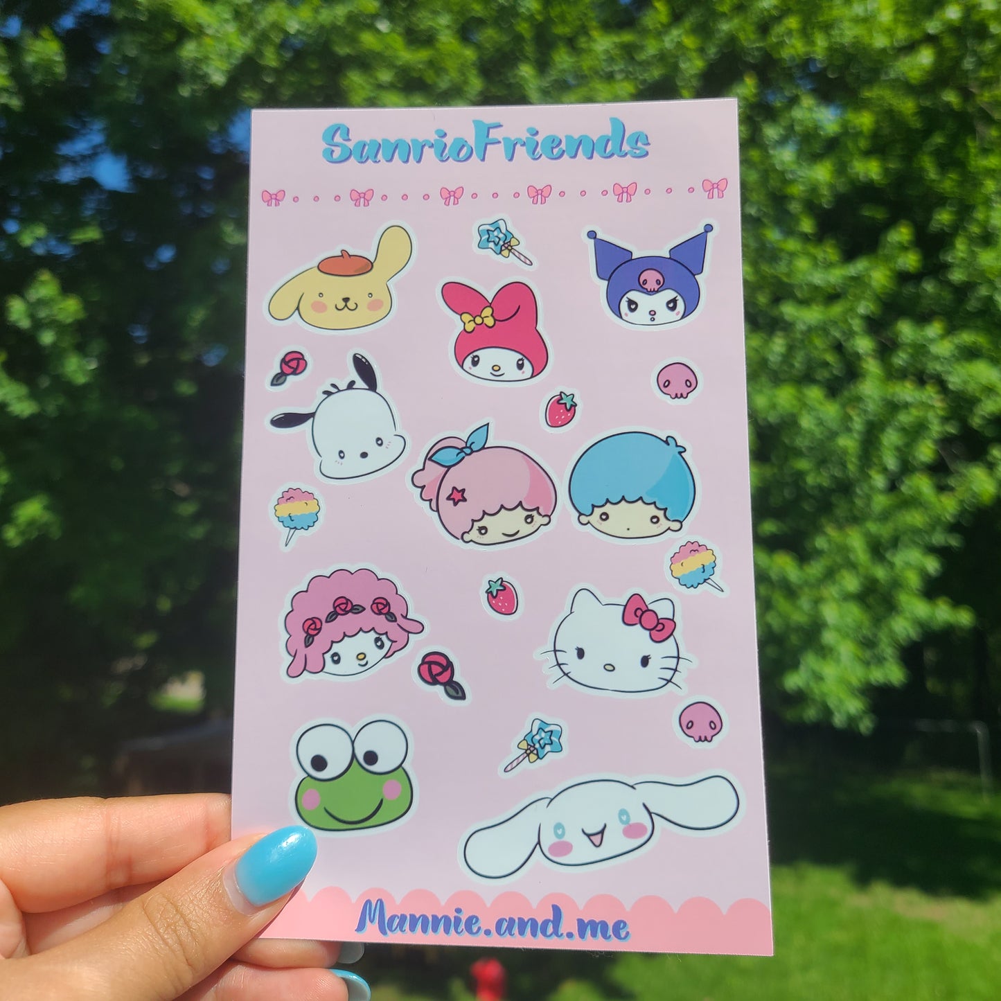 Friends Stickersheet