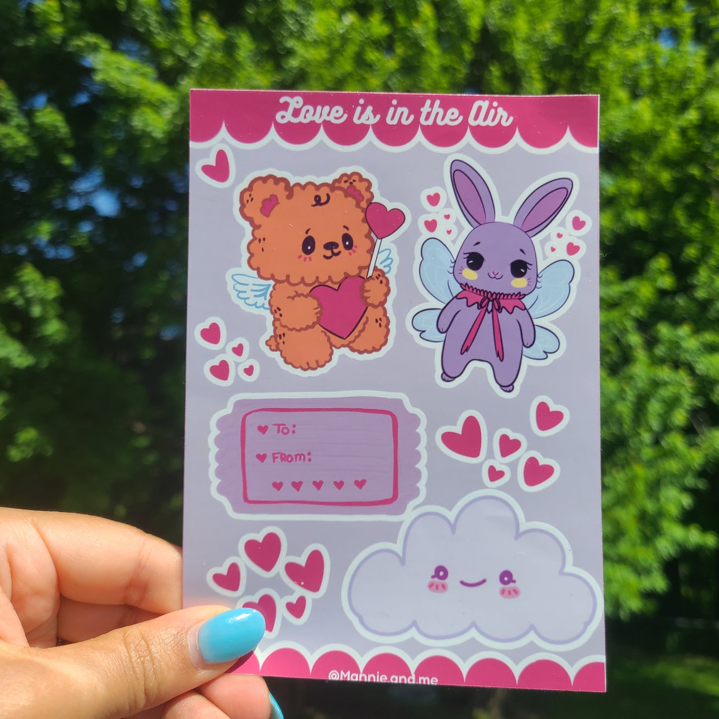 Love is in the Air Stickersheet