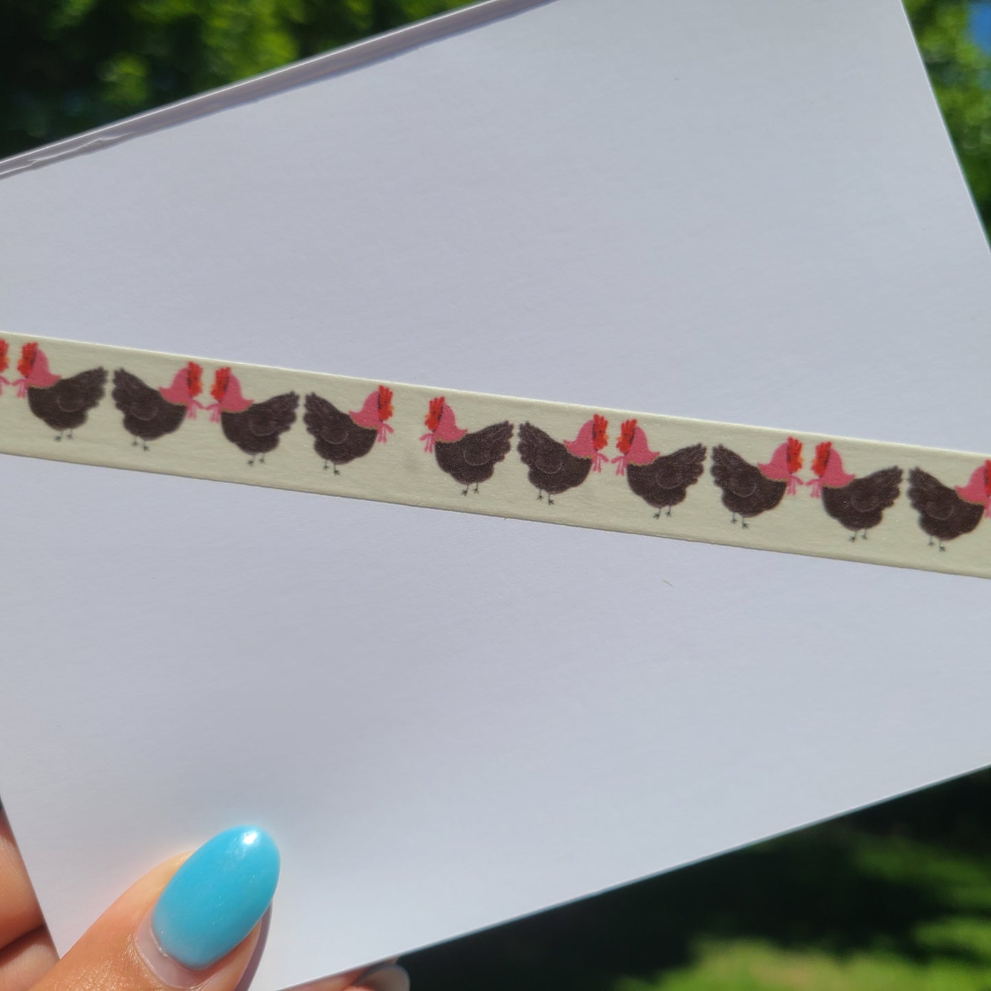 Chicken Washi Tape