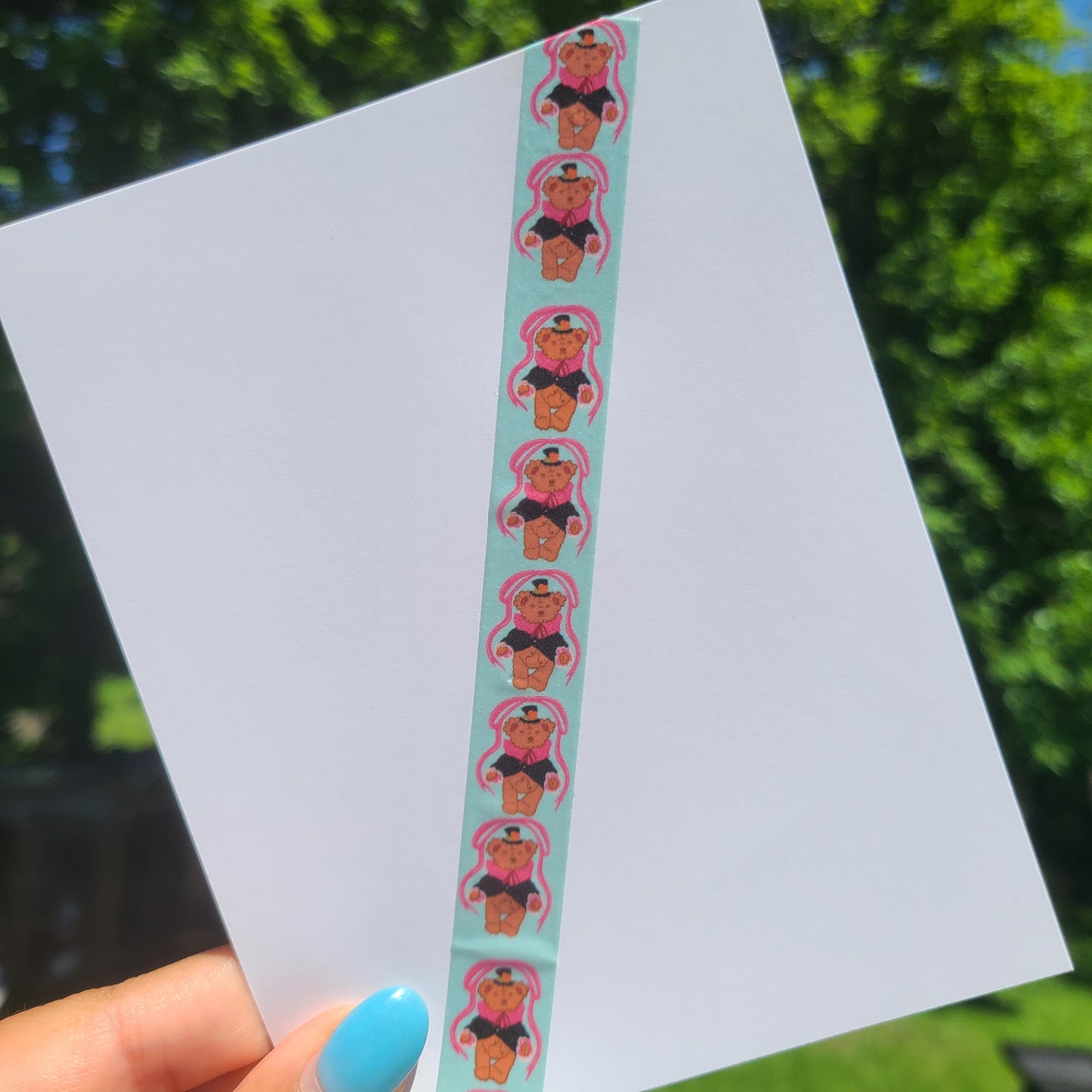 Vintage Bear Washi