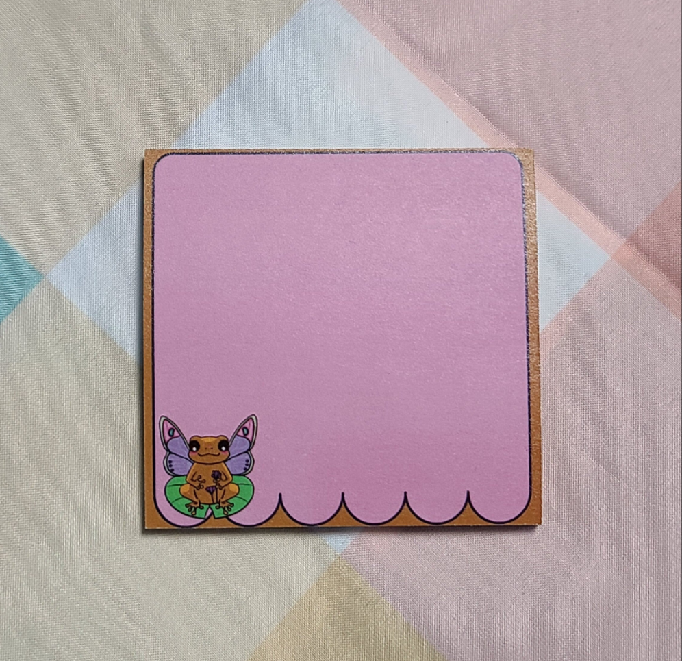 Fairy Frog Sticky Note
