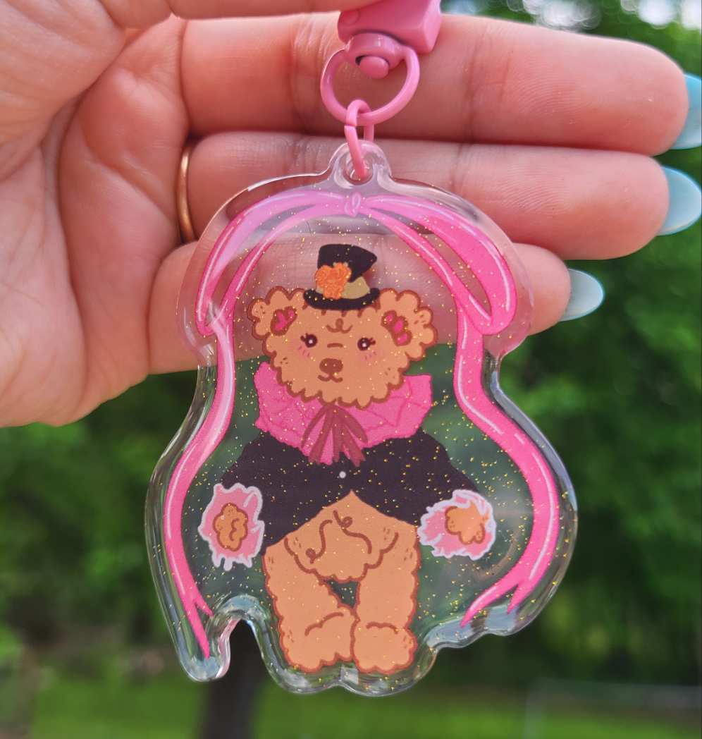 Vintage Bear Keychain