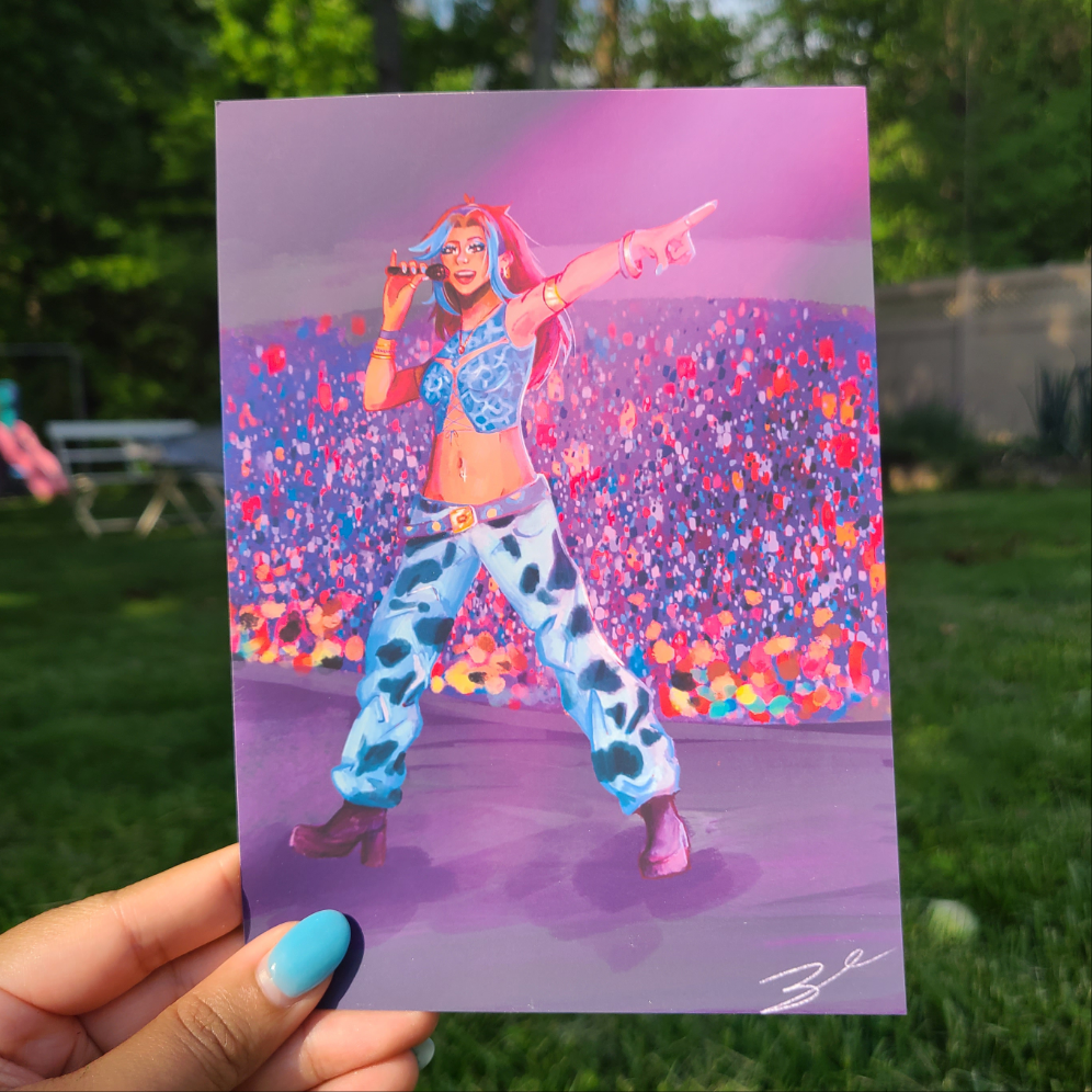 Voltron Lance as a Pop Star Print 5x7