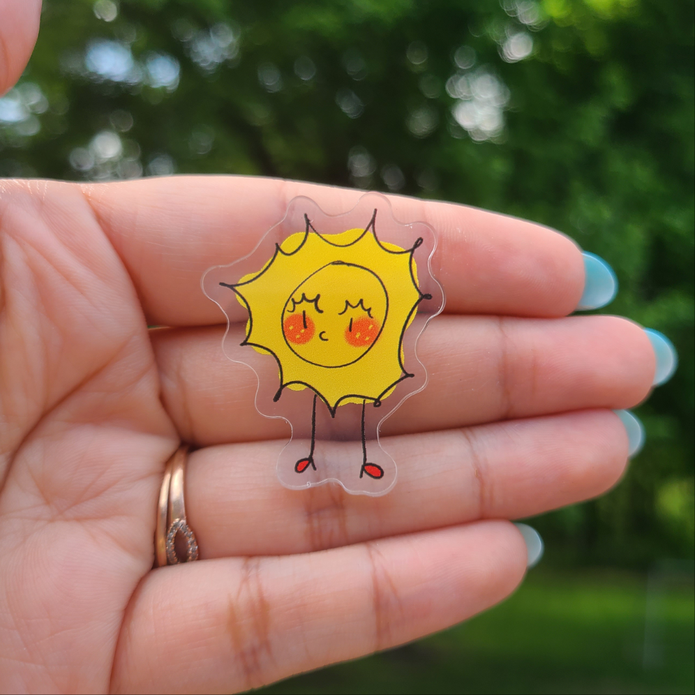 Lady Shine - Kawaii Acrylic Pin