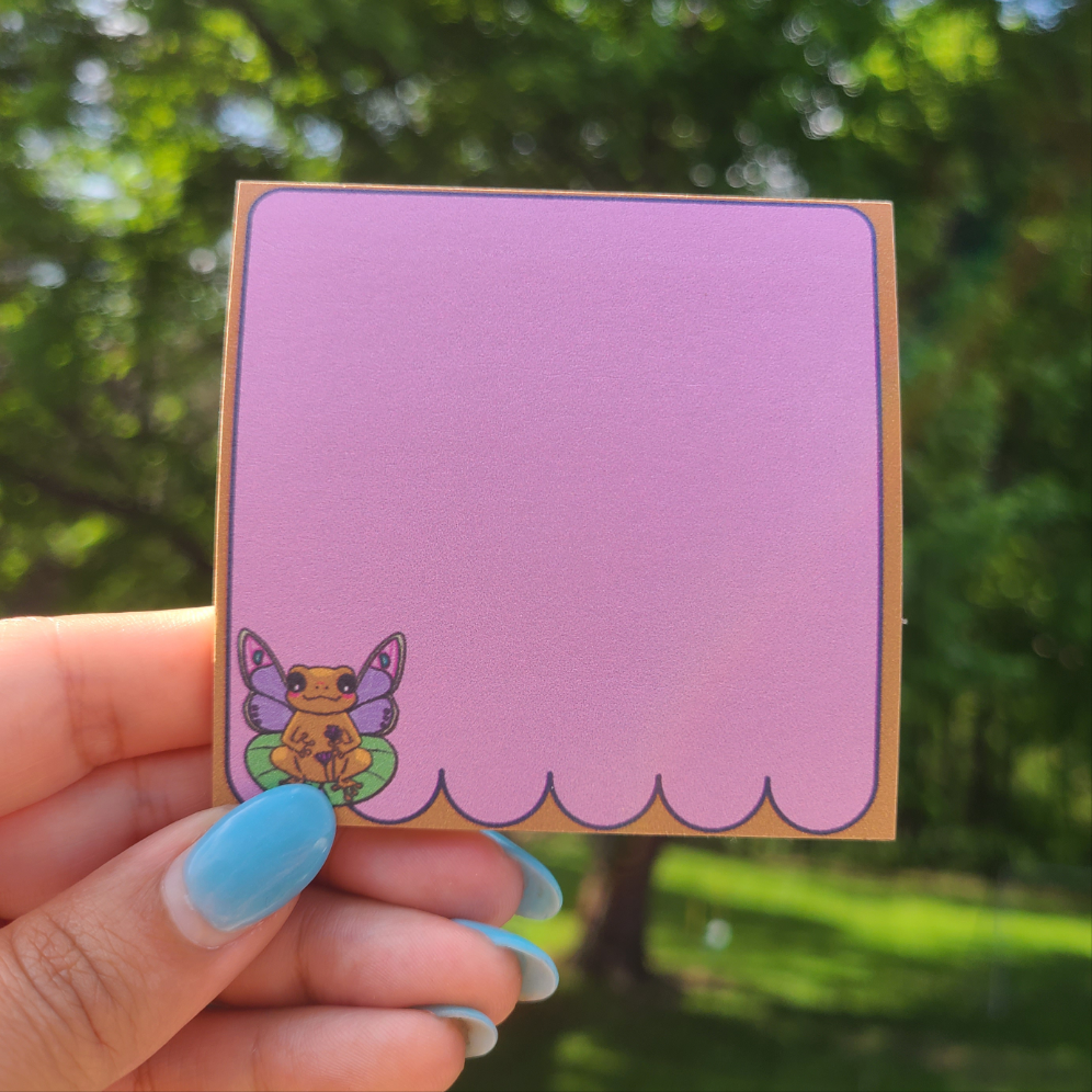 Fairy Frog Sticky Note