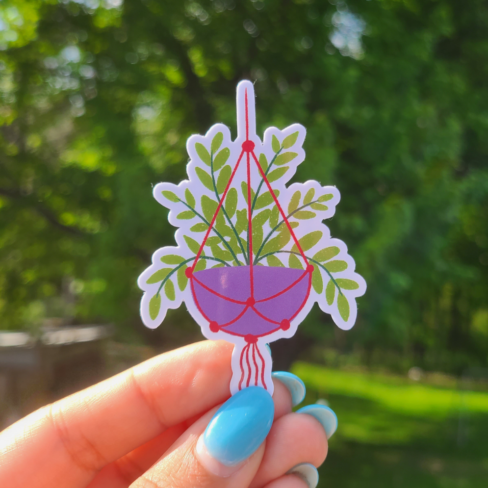 Hanging Plant Sticker