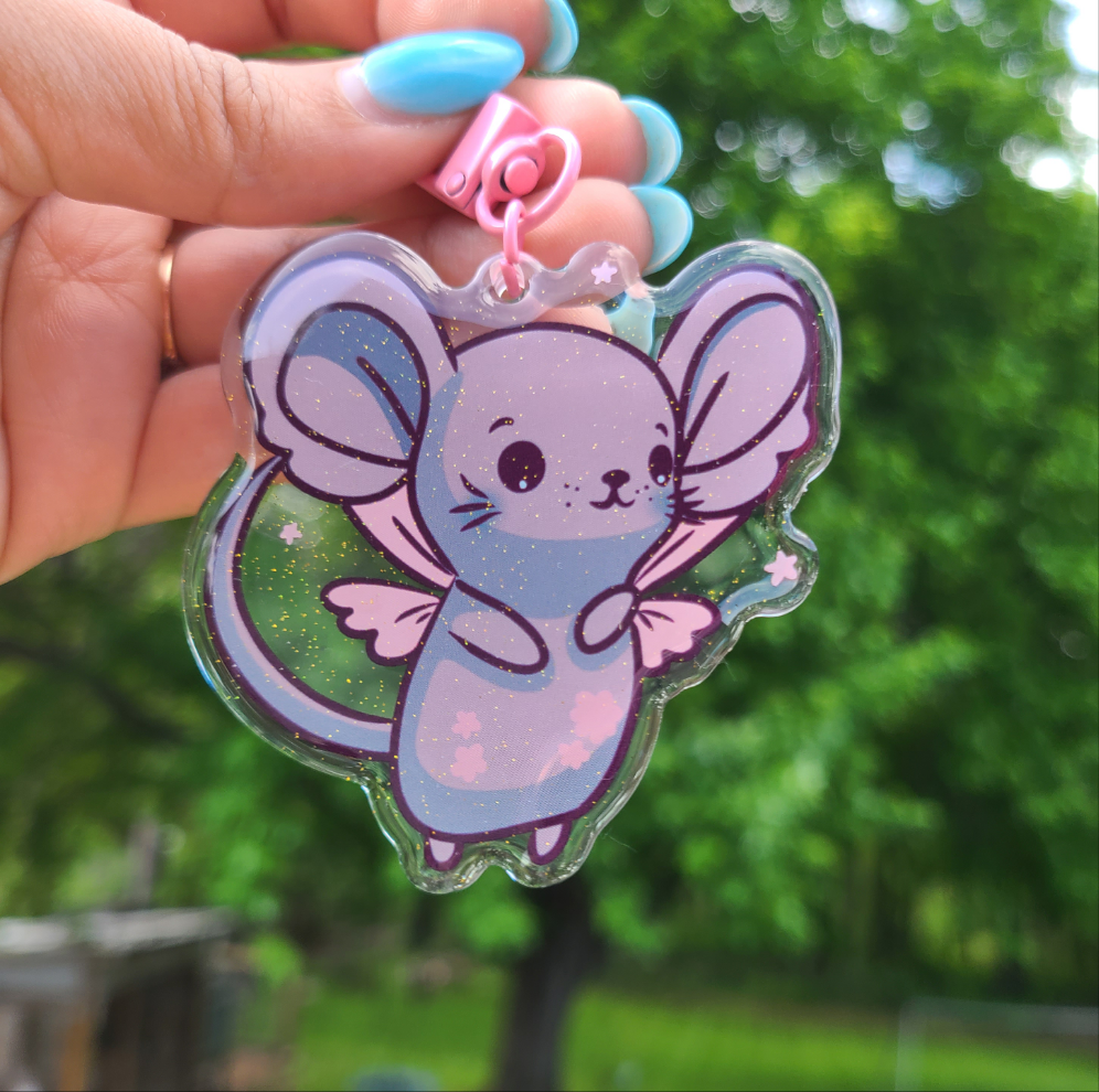 Fairy Mouse Keychain