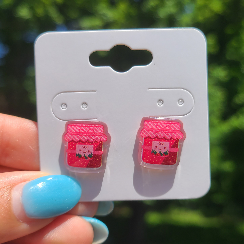 Jam Jar Earrings
