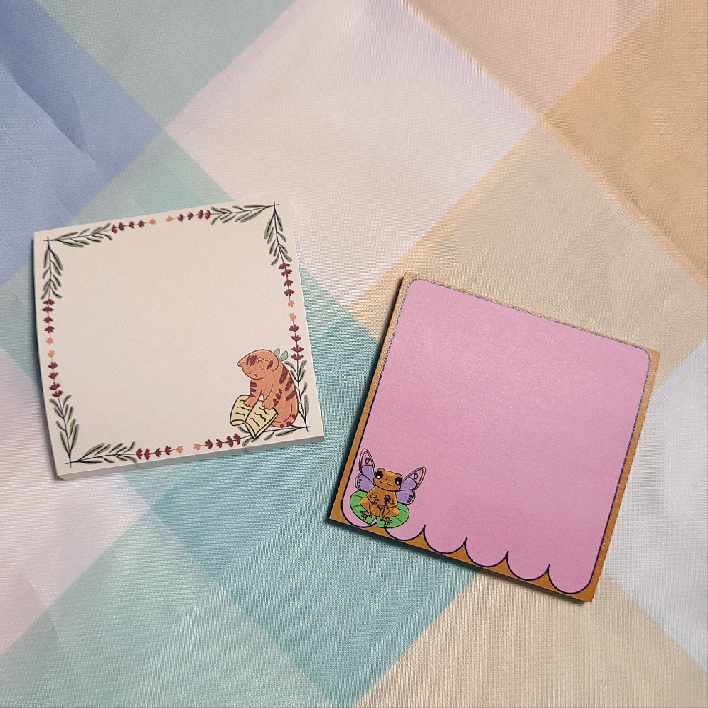 Fairy Frog Sticky Note