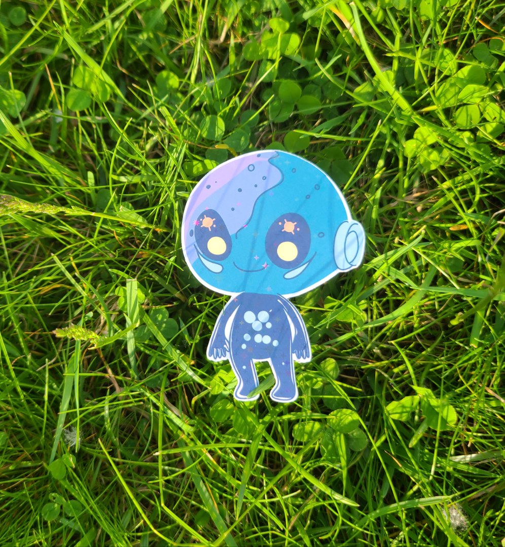 Alien Sticker