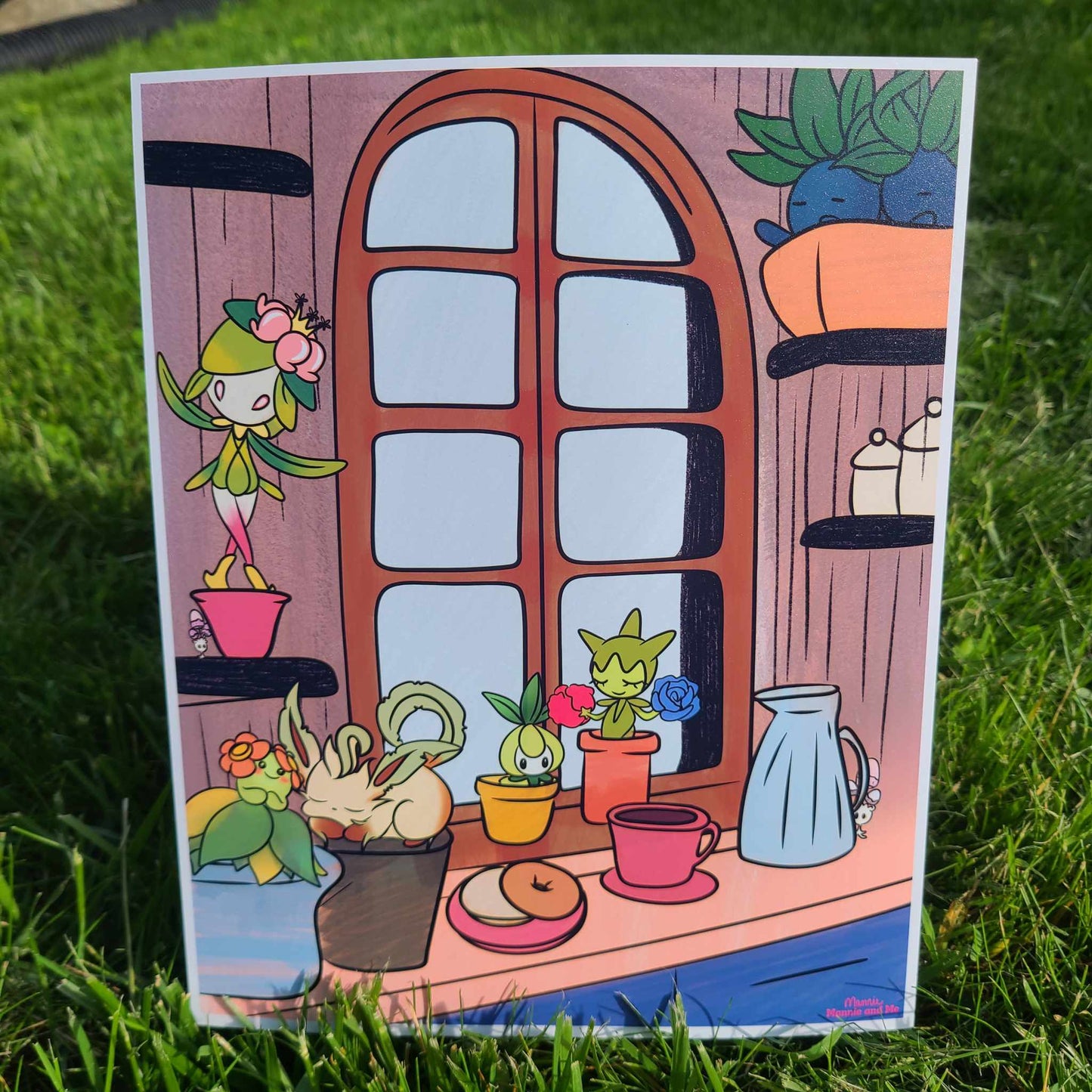 Poke in the Window 8x10 Print
