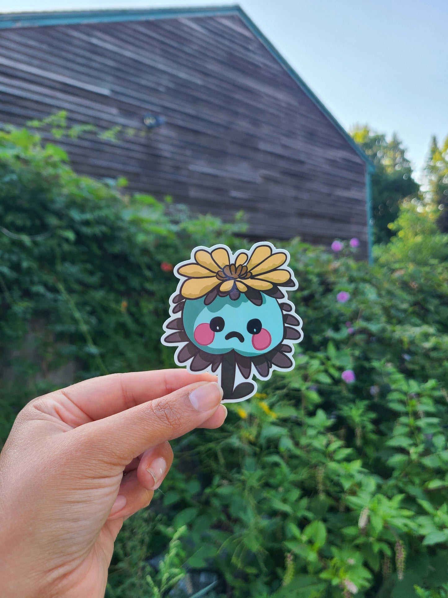 Melancholy Flower Sticker