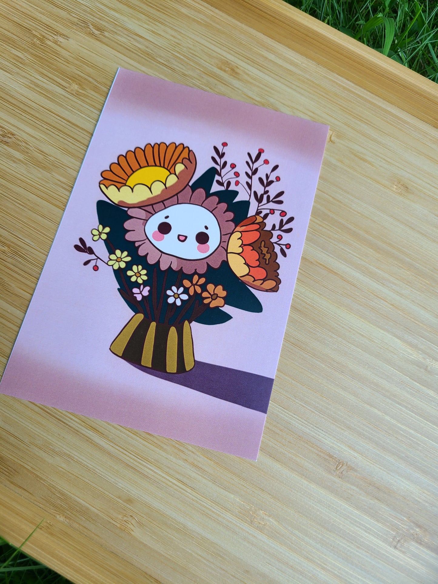 Autumn Bouquet Art Print 4x6in