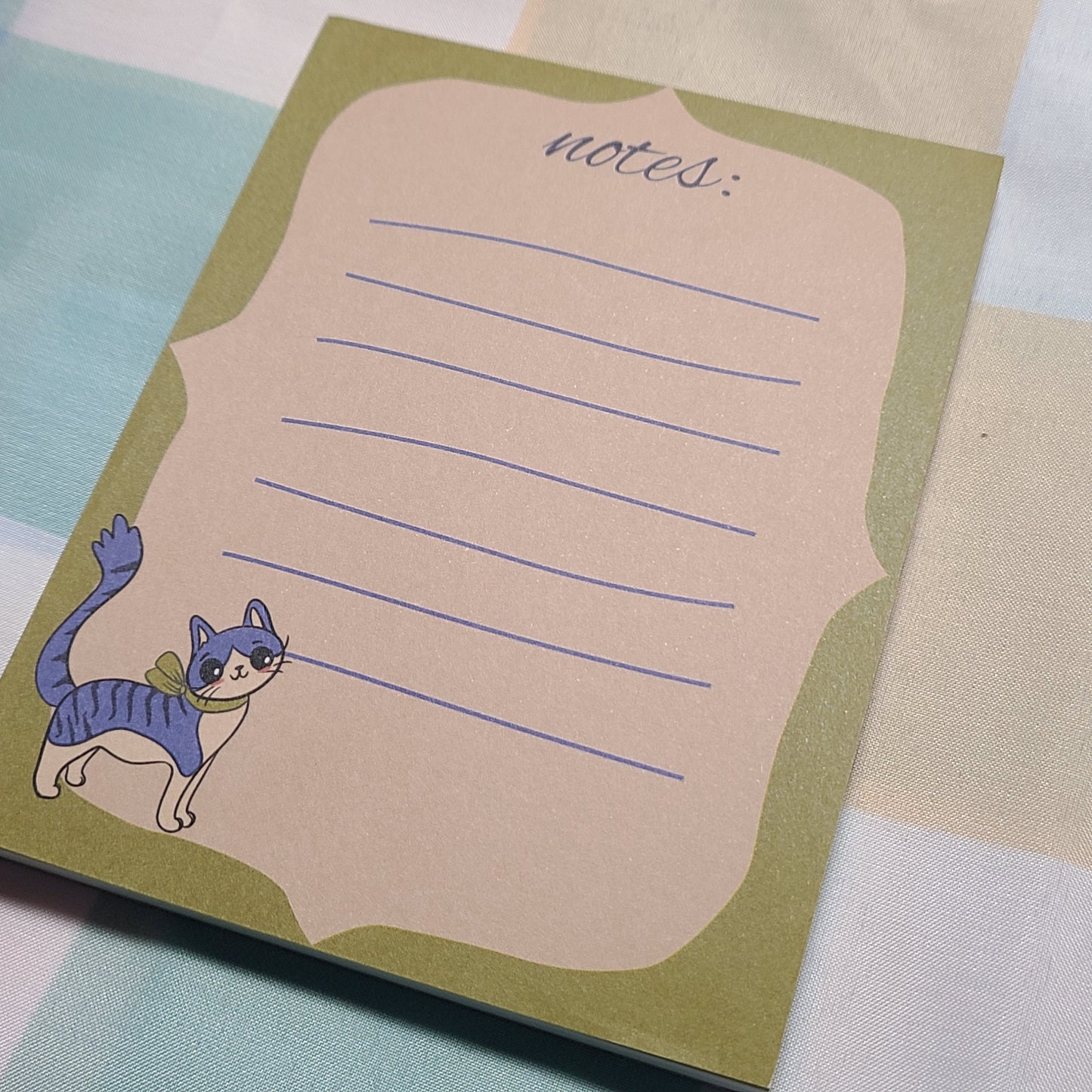 Charming Cat Memo Pad
