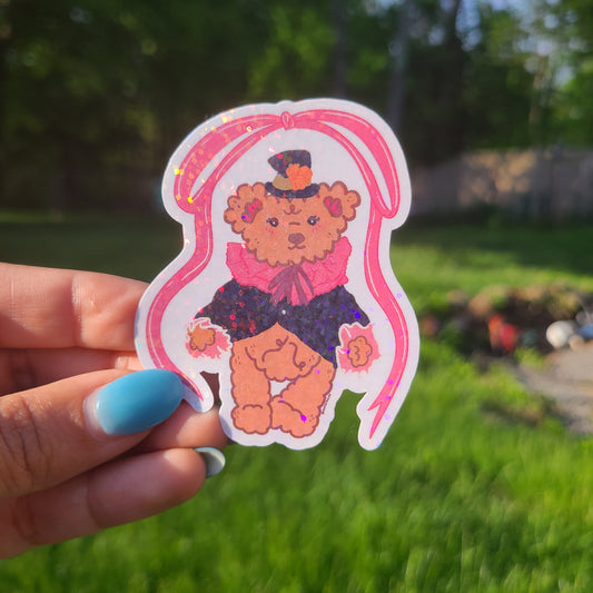 Vintage Bear Sticker