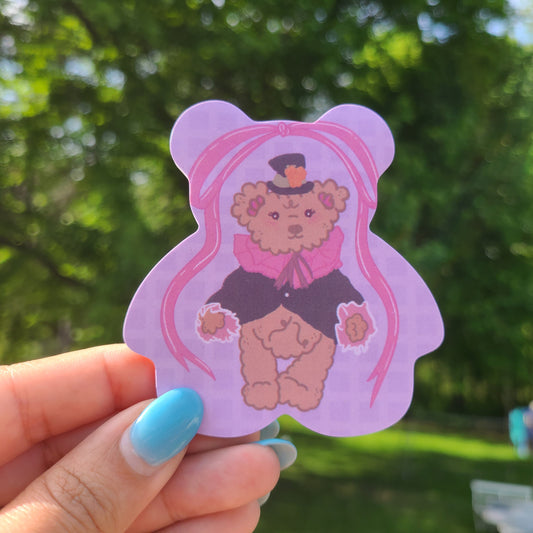 Vintage Bear Sticky Note
