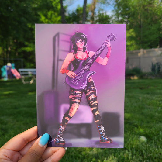 Voltron Keith as a Pop Star 6x8 Print