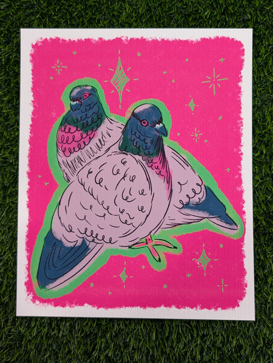 Neon Pigeon