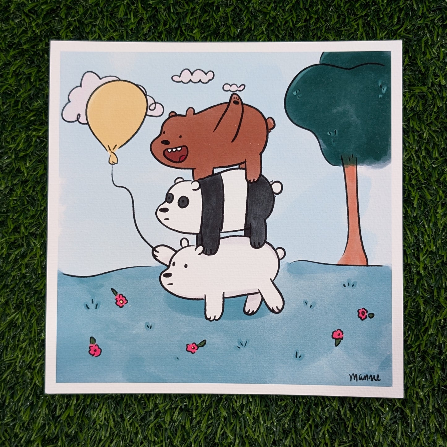 Grizzly, Panda and Ice Bear