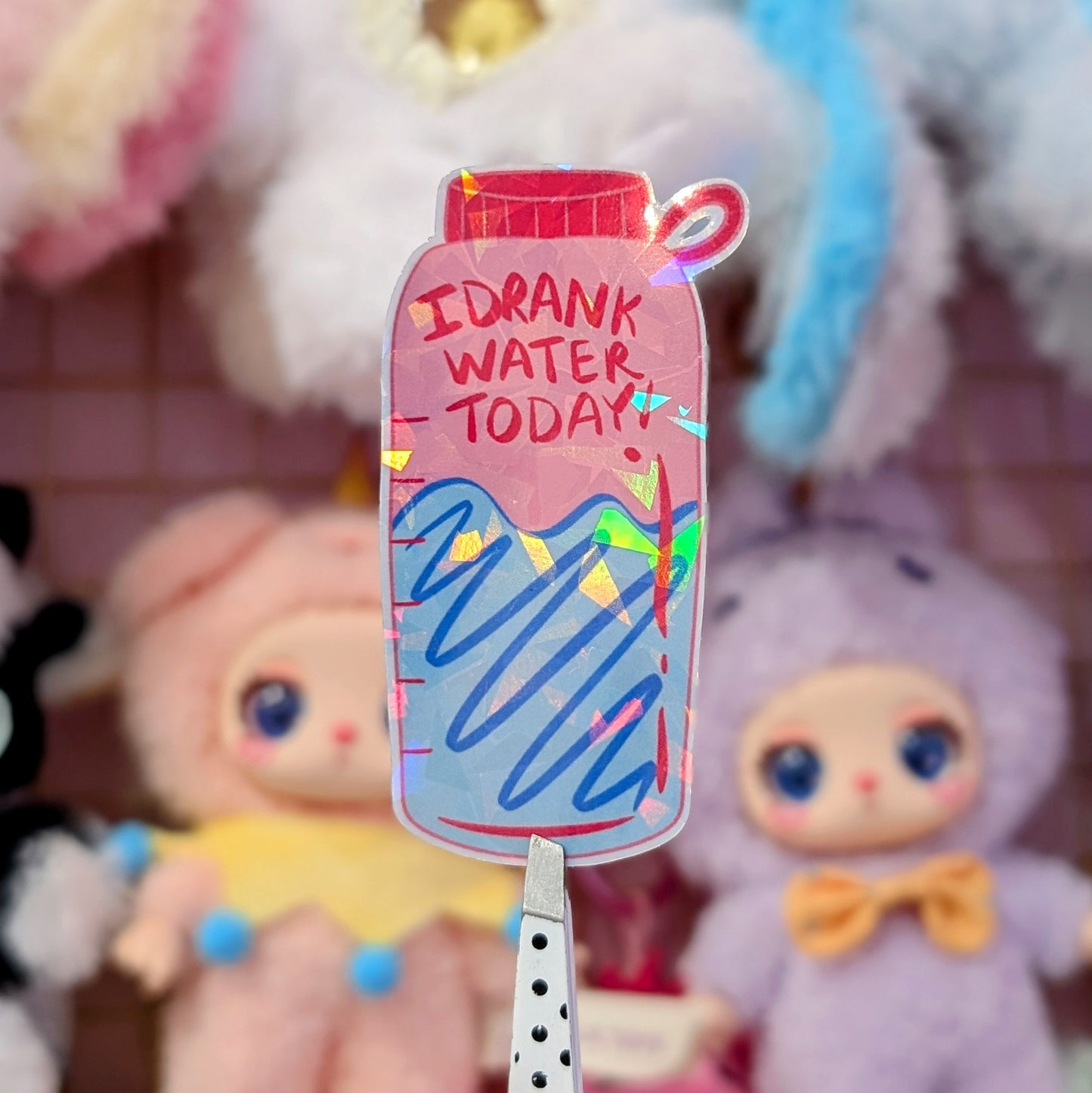 I Drank Water Today Sticker