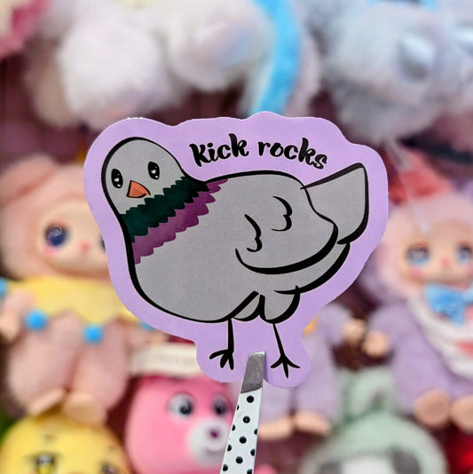 Kick Rocks Sticker