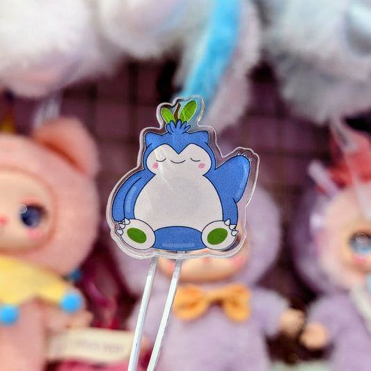 Snoring Blueberry Pin